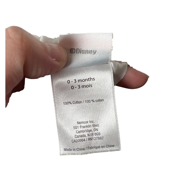 Disney Baby Dumbo Sleep Sack 0-3 Months Baby Light 100% Cotton Gender Neutral - Picture 5 of 5